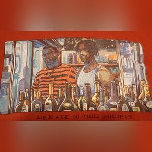 RARE- Menace To This Society | Menace II Society Red T-Shirt